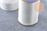 Fil élastique nylon transparent 0.8mm, x5mètres (G1534)