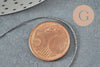Fil gris métallisé 0.8mm, x5 ou x10 Mètres (G8245)