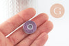 Fil pour tissage de perles delica miyuki nylon violet 0.1mm, x1 rouleau (G10567)