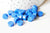 Granulés cire bleu à cacheter, fourniture pour création sceaux personnalisés pour sceaux et invitations de mariage,les 100 G4174
