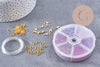 Kit de perles rocaille façon Miyuki Mix violet, x1 (G9191)