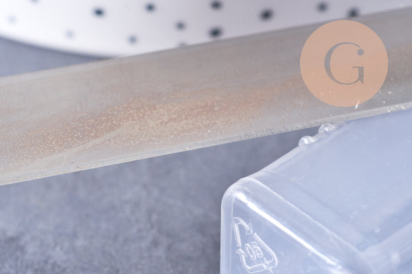 Lames de coupe pour pâte polymère Acier inoxydable 20cm, x1 (G10680)