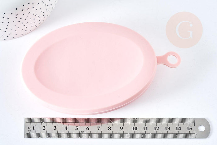Moule à glaçons silicone rose 147mm, Moule patisserie, moule en silicone pour usage alimentaire,x1 G8514