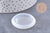 Moule en silicone rond pendentif 42mm, moule en silicone pour réaliser des bijoux avec inclusion en résine, x1 (G10165)