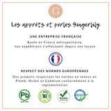 Moule pour fabrication pendentif rectangle résine, un moule en silicone pour réaliser des bijoux avec inclusion en résine, x1 (G4577)