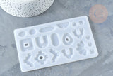 Moule pour fabrication pendentif résine 90x150mm, x1 (G7754)
