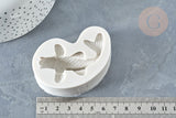 Moule silicone poisson carpe koi résine patisserie savon bougie 73mm, x1 (G4972)