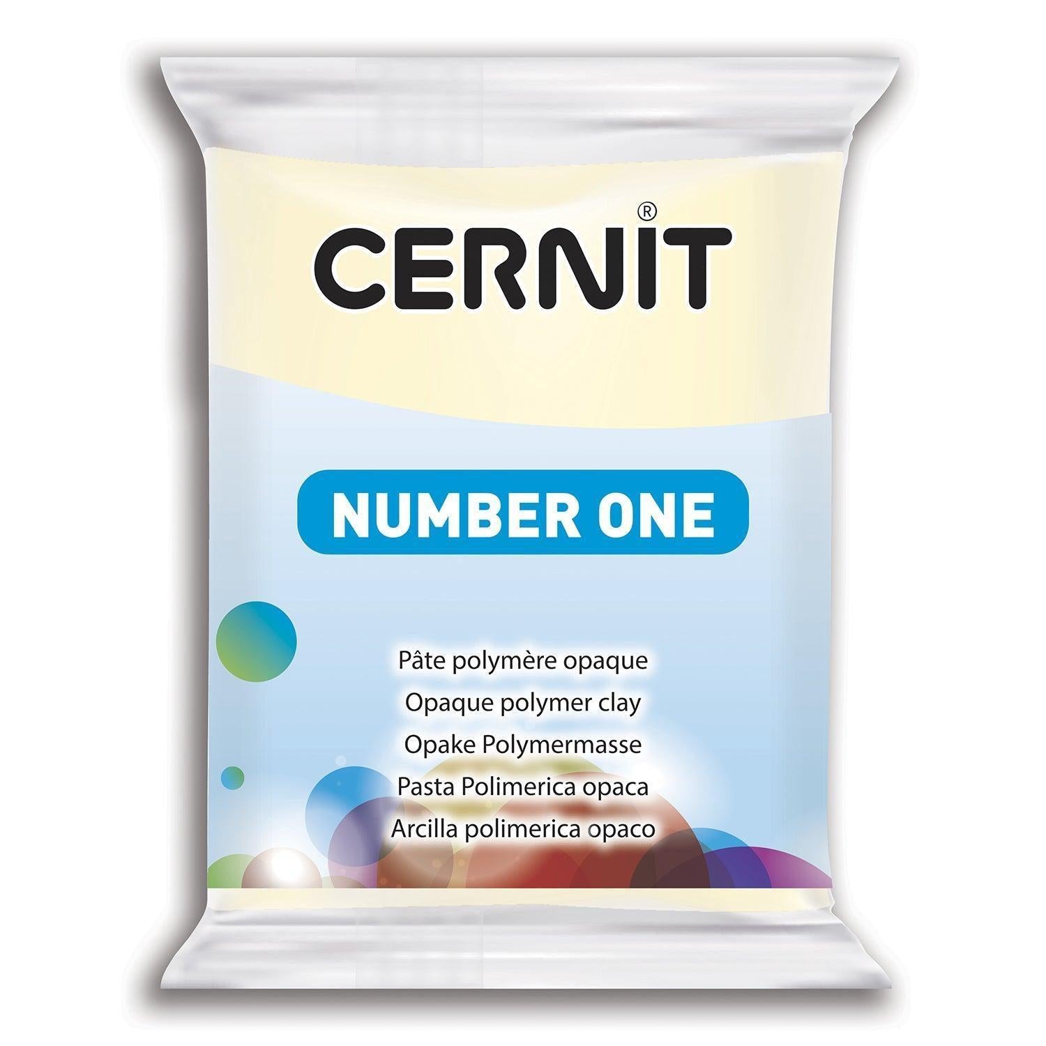 Pâte polymère Cernit Number one opaque - Champagne x56g (G10441)