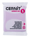 Pâte polymère Cernit Number one opaque - Lilas clair x56g (G10443)