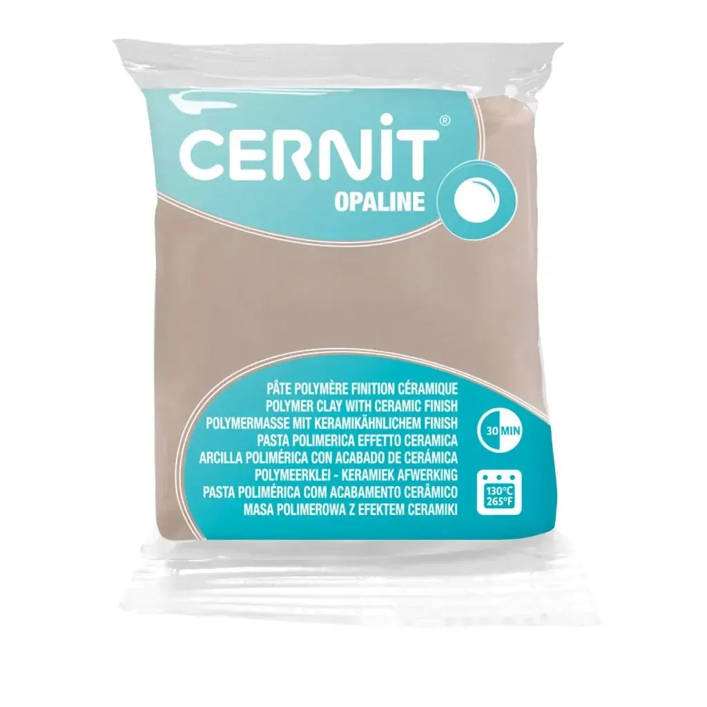 Pâte polymère Cernit OPALINE - Rose beige x56g (G10717)
