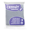 Pâte polymère Cernit TRANSLUCENT - Glitter Argent x56g (G10468)