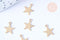 Pendentif étoile laiton doré, fournitures créatives, connecteurs laiton, pendentif géométriques, création bijoux, ,10.5mm x 10 G3708