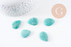 Pendentif goutte amazonite naturelle 25.5mm, x1 (G10077)
