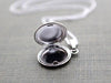 Pendentif locket medaillon zamac argenté 20mm, x2 (G1514)