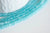 Perle abacus jade naturel bleu 4x2mm,fil 137 perles, x1 (G6742)