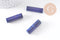 Perle colonne lapis Lazulis, pendentif pierre,pierre naturelle,lapis naturel, pierre rectangle,35mm, X1 (G2061)