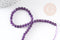 Perle ronde amethyste violette naturelle 4mm, x1 fil 20cm (G5365)
