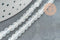 Perle ronde selenite naturelle 4mm x1 fil de 41cm (G4381)