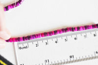 Perle rondelle howlite rose vert violet,howlite naturelle,perle howlite teintée,perle pierre,création bijoux,4mm-6mm-, vendues par fil-G0958