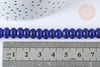 Perle rondelle jade naturel coloré 8x5mm, perle pierre naturelle pour création bijoux , fil de 38cm , x1 G9253