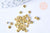Perles Intercalaires Rondelles laiton brut 21mm, x20 (G6554)
