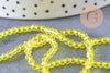 Perles abacus cristal jaune 2.9mm, x1 fil de 35cm (G10949)