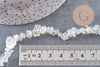 Perles chips cristal de roche naturel 5-8mm, x1 fil 80cm (G10911)