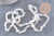 Perles chips cristal de roche naturel 5-8mm, x1 fil 80cm (G10911)