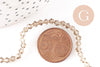 Perles cristal toupies facette beige transparent 3mm,fil de 36cm, x1 (G2598)