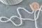 Perles cristal toupies facette transparent 3mm, x1 fil de 45 cm (G1632)