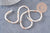 Perles jade naturel rose pâle4mm, x1 fil de 37cm (G3858)