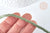 Perles polymère rondelle olive 4x1 mm heishi,fabrication bijoux, Perles plastique, le fil de 44.9cm - G7189