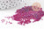Perles rocailles miyuki violet transparent, Perles de rocaille japonaise Spkl Fuchsia Lined Amethyst, perlage,15/0, 1.5mm, Sachet 10g (G3958)