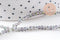 Perles rondelle gris irisé 2.5mm, x1 fil de 31cm (G0621)
