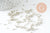 Petite perle de rocaille argent 2.5mm, x20Gr (G2457)