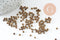 Petite perles de rocaille verre bronze 2.5mm, x10Gr (G0825)