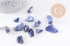 Pierre brute sodalite naturelle 15-25mm non percé, x20Gr (G3442)