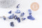 Pierre brute sodalite naturelle 15-25mm non percé, x20Gr (G3442)
