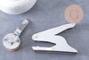 Pince à gaufrer papier pour personnalisation mariage et emballage, x1 (G10562)