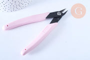 Alicates de corte rosa de alta precisión para joyería, x1 (G5597)