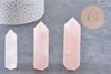 Pointe cristal de roche naturel 60-87mm, quartz naturel, pierre semi-precieuse, séance lithothérapie, x1 (G7210)