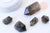 Pointe quartz fumé naturel, pointe quartz naturel, pierre semi-precieuse, séance lithothérapie, x1 (G5768)