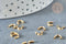 Protège-fil acier acier 316 inoxydable doré IP 6.3-7mm, x10 (G8401)