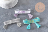 Pulsera bordada I LOVE HOPE EFJF, x1 (G7649)