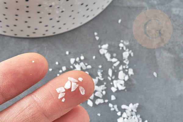 Sable chips pierre de lune naturel 1-4mm non percé, x20gr (G5754)