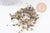 Sable chips pierre labradorite naturelle 2-12mm non percé, x20gr (G3397)