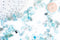 Sable chips pierre pépite apatite naturelle 2-12mm non percé, x20gr (G5787)