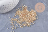Sable verre doré 1- 1.5mm non percé, x10gr (G0228)