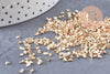 Sable verre doré 1- 1.5mm non percé, x10gr (G0228)