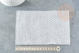 Sachet bulles en plastique transparent 20x14cm, x10 (G9187)